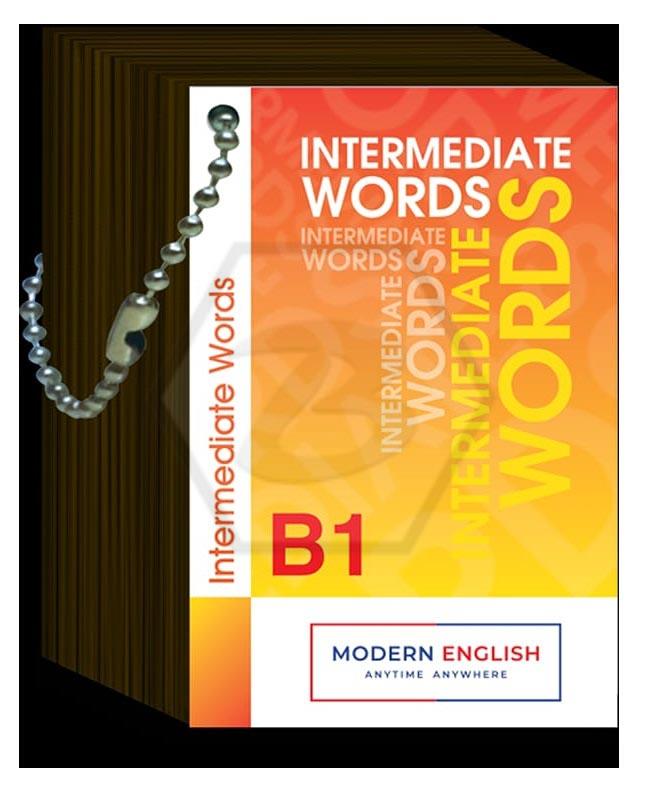 Intermediate Words - (B1 Kelime Kartları)    