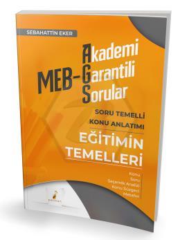 MEB - AGS Eğitimin Temelleri Soru Temelli Konu Anlatımı