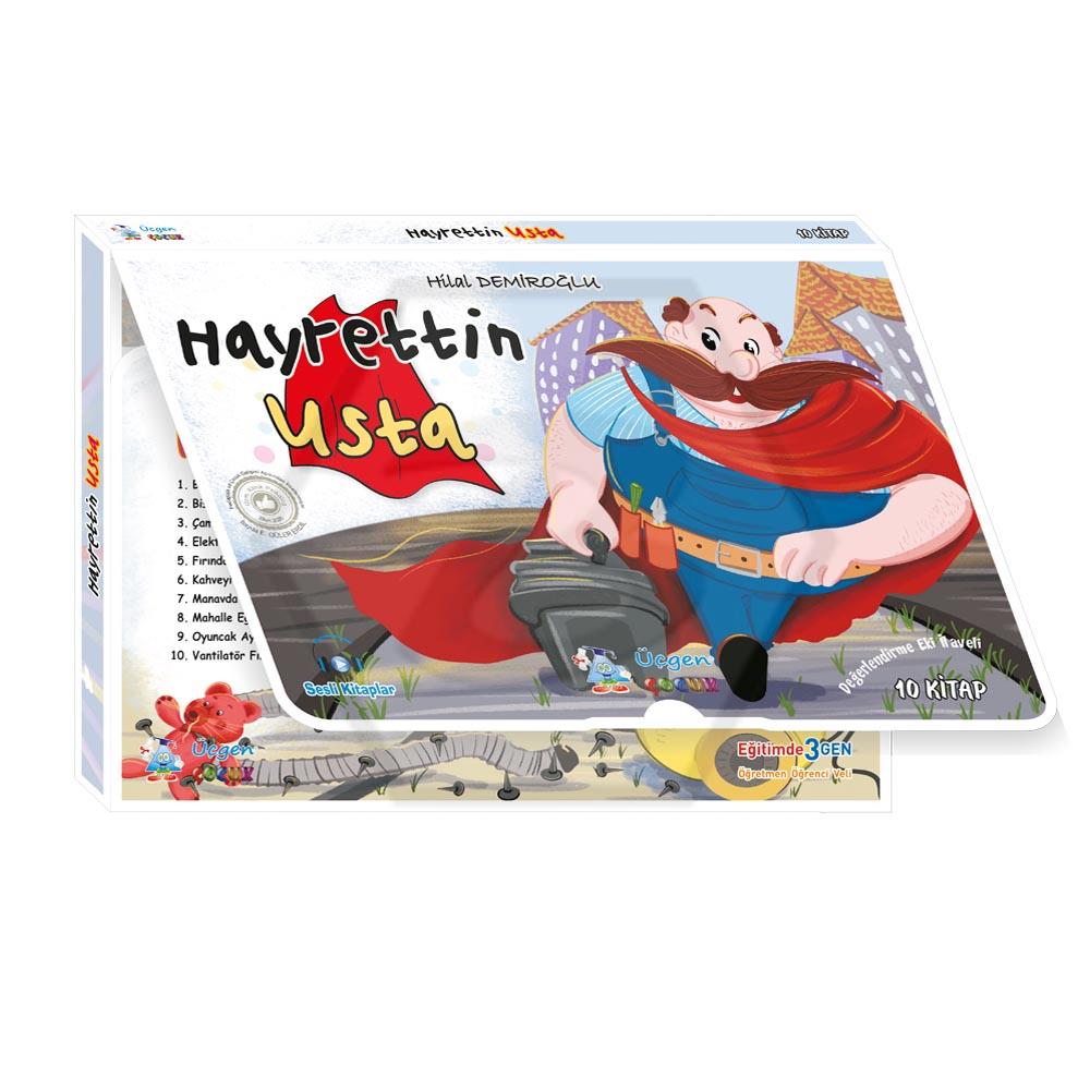 HAYRETTİN USTA - 10  Kitap + Ek KUTULU