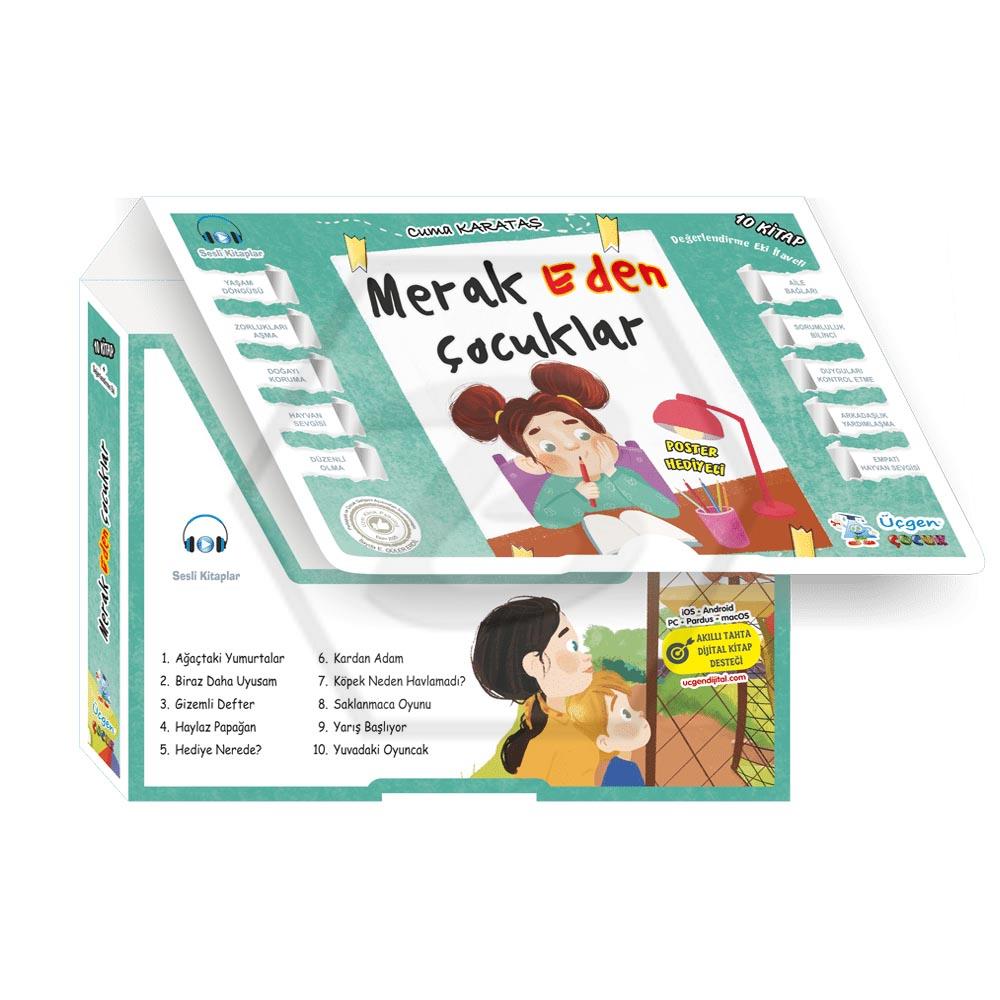 MERAK EDEN ÇOCUKLAR - 10  Kitap + Değerlendirme Eki