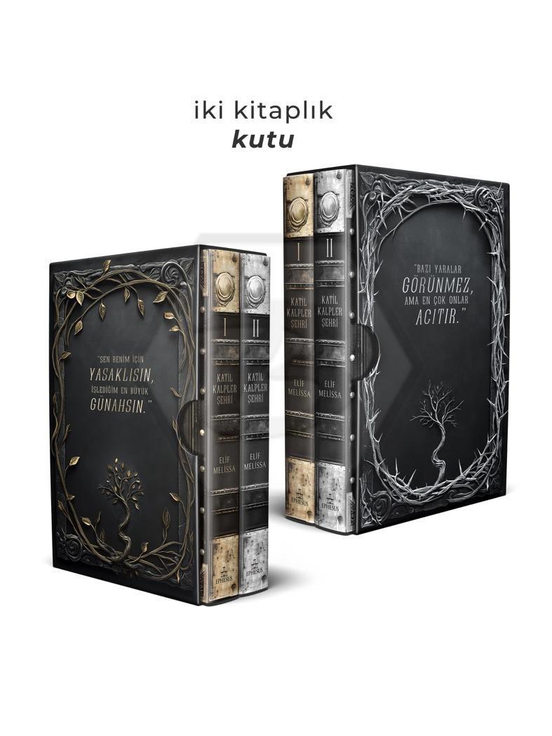 Katil Kalpler Şehri Serisi İkili Kutu (Ciltli)