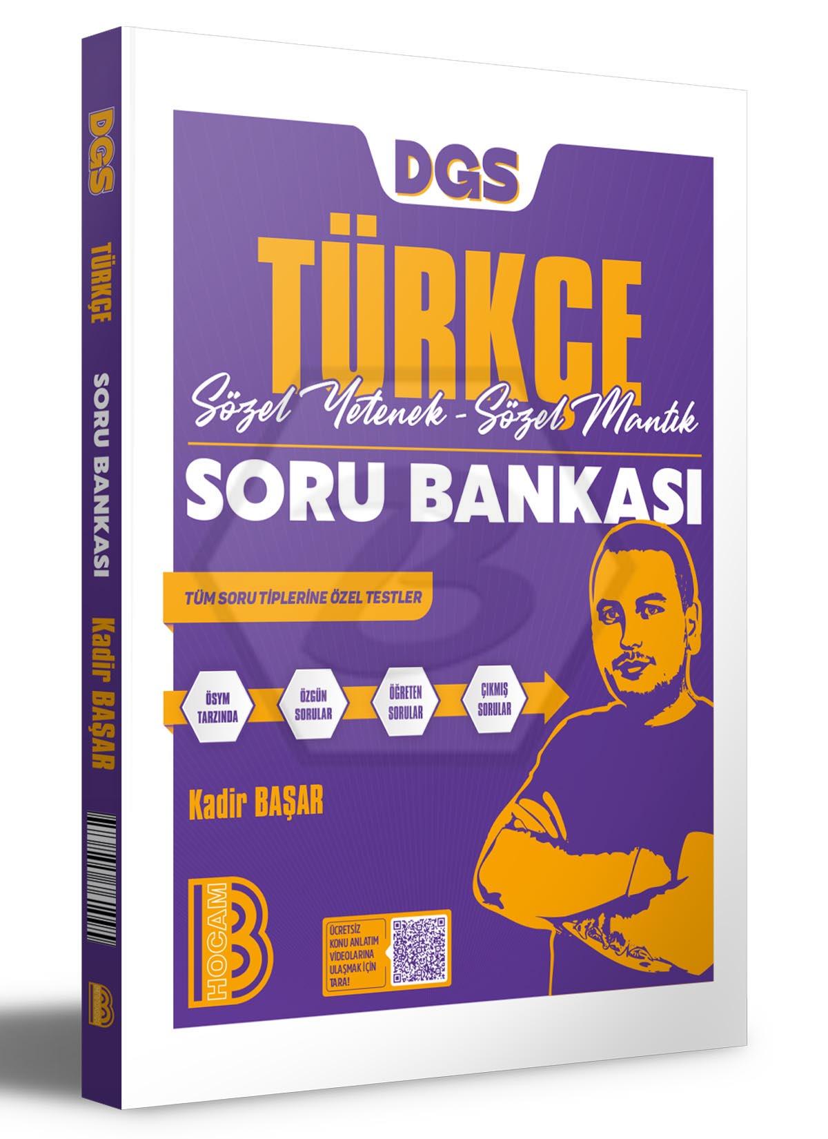 2026 DGS Türkçe Sözel Yetenek - Sözel Mantık Soru Bankası