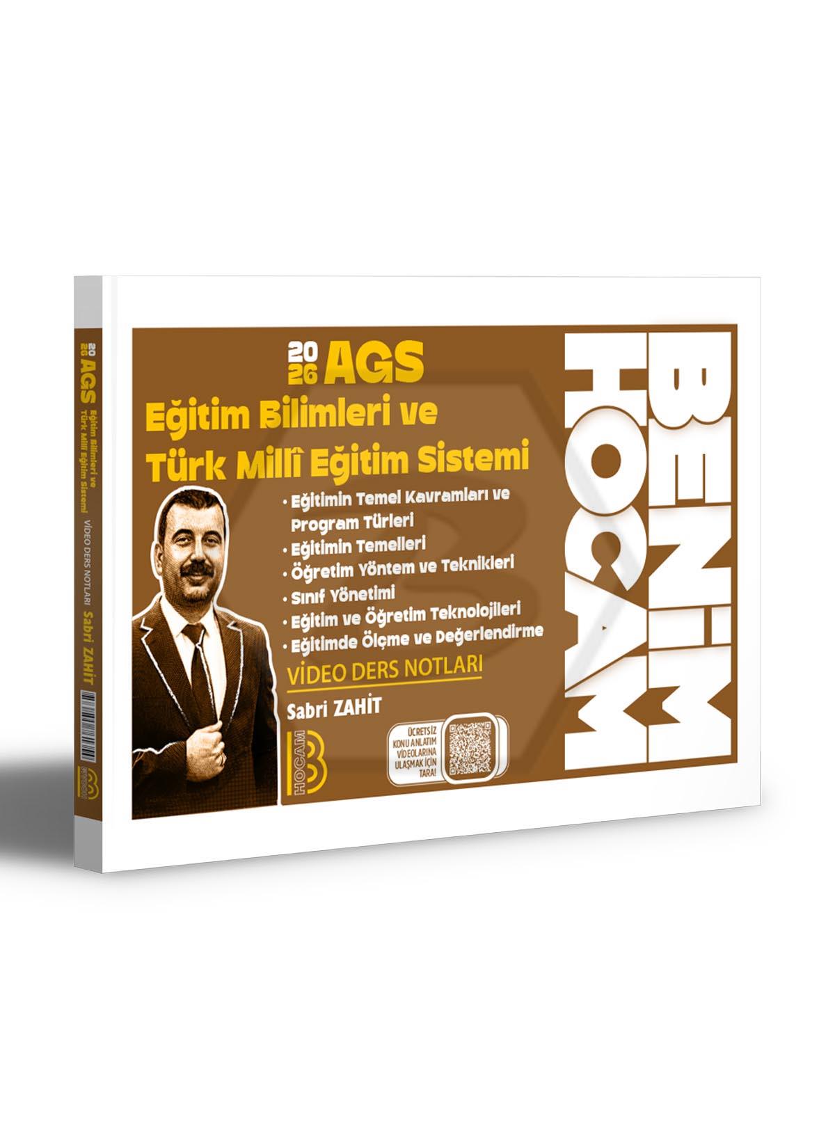 2026 AGS Eğitim Bilimleri ve Türk Milli Eğitim Sistemi Video Ders Notları