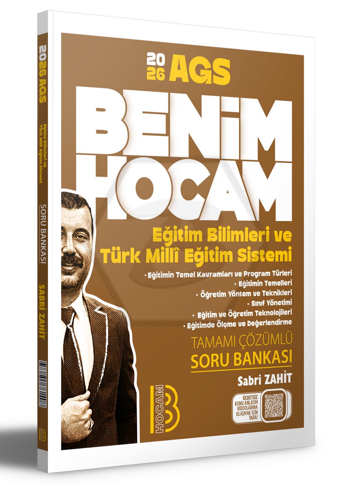 2026 AGS Eğitim Bilimleri ve Türk Milli Eğitim Sistemi Tamamı Çözümlü Soru Bankası
