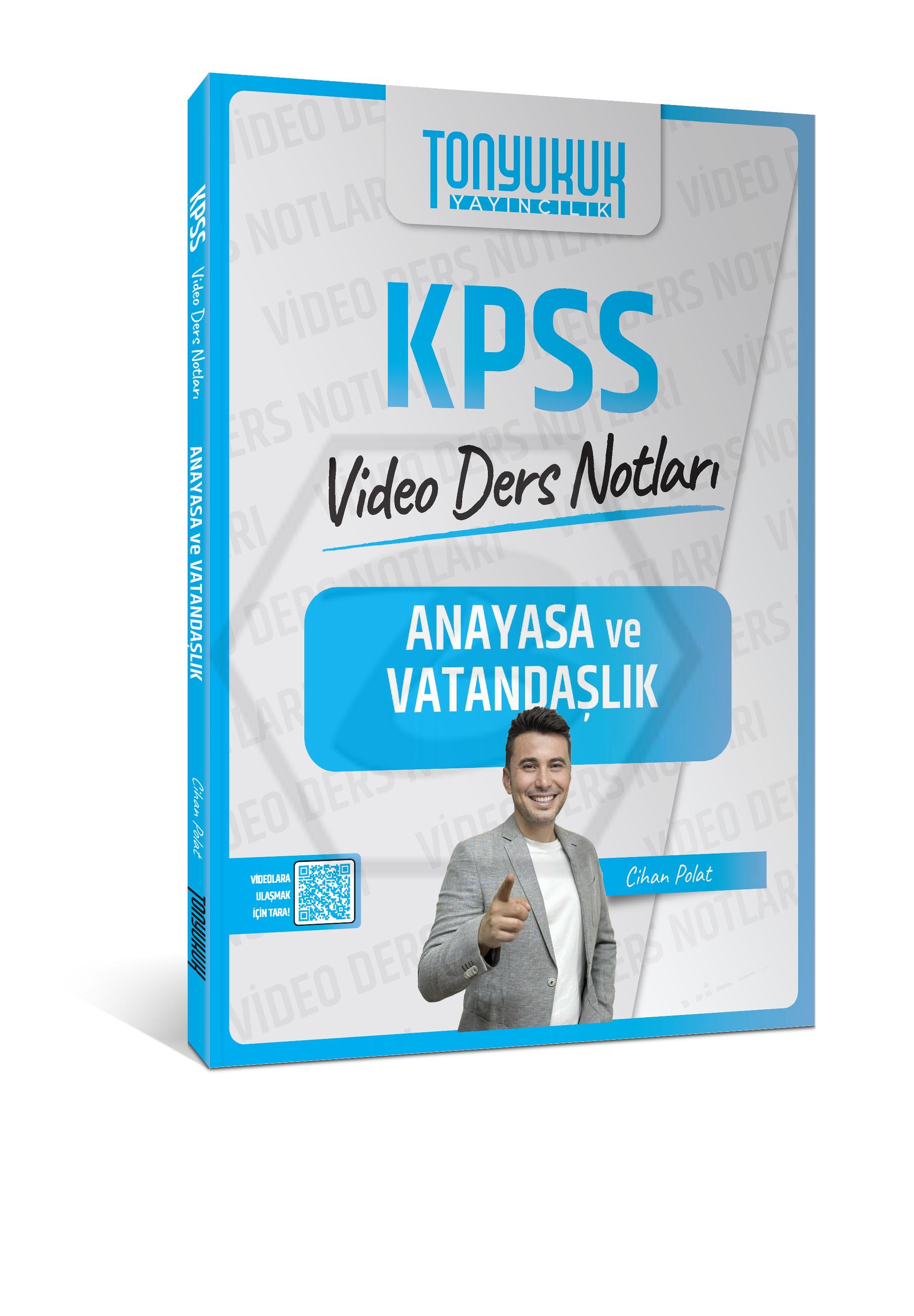 2026 KPSS Anayasa ve Vatandaşlık  Video Ders Notları