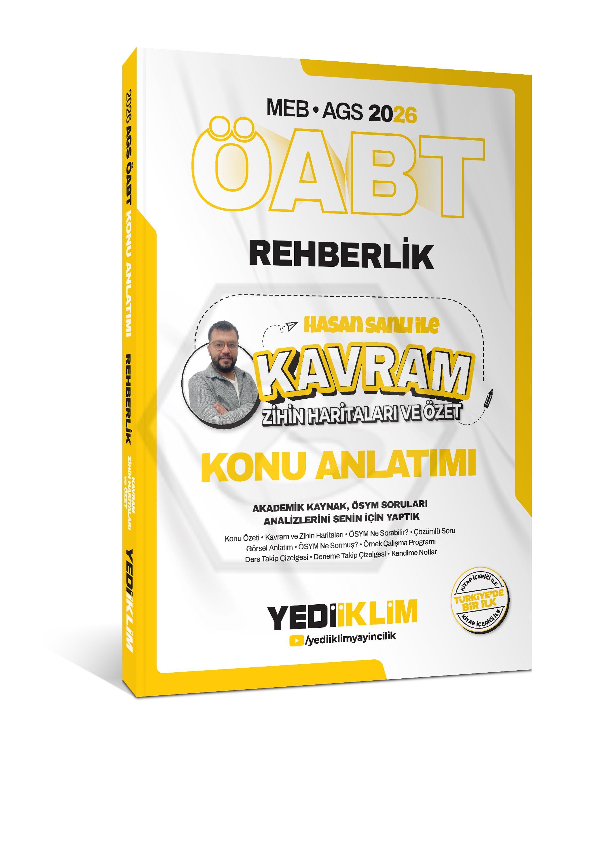 2026 MEB AGS ÖABT Hasan Sanlı İle Rehberlik Kavram Zihin Haritaları Ve Özet Konu Anlatımı