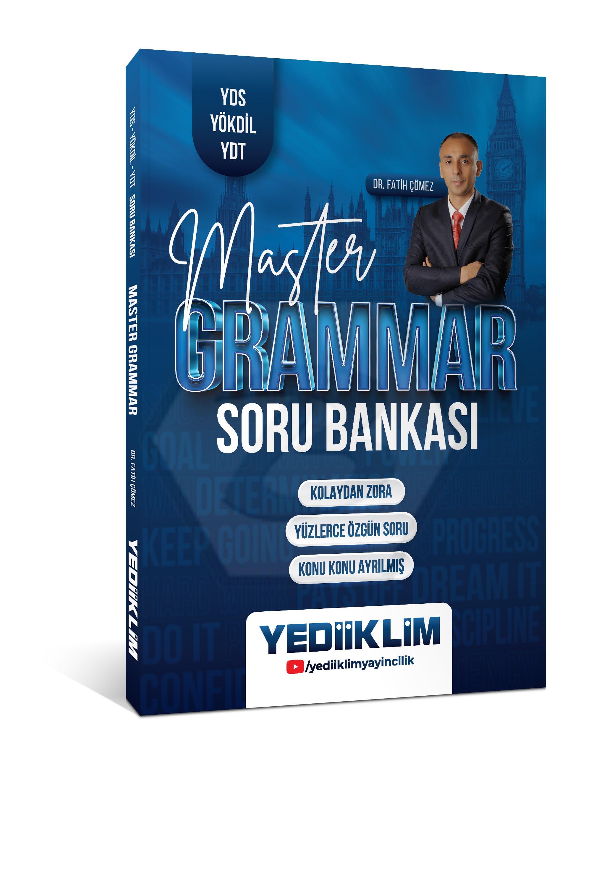 2026 YDS YÖKDİL YDT Master Grammar Soru Bankası