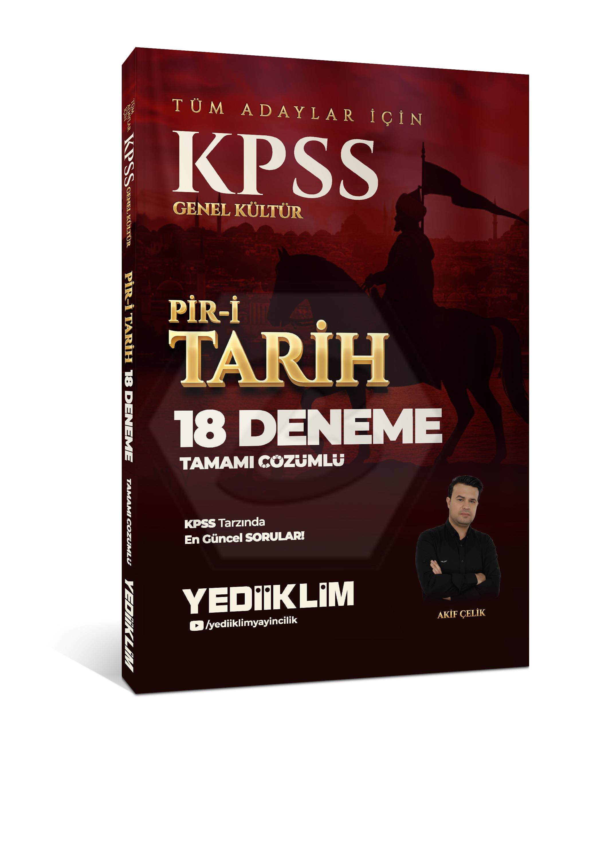 2026 KPSS GK Tüm Adaylar İçin Tamamı Çözümlü Pir-i Tarih 18 Deneme