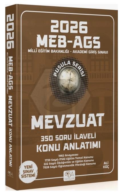 2026 MEB-AGS Mevzuat Konu Anlatımı Pusula Serisi