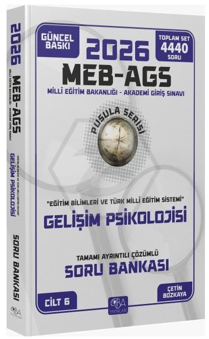 2026 MEB-AGS Eğitim Bilimleri Gelişim Psikolojisi Soru Bankası Çözümlü Pusula Serisi