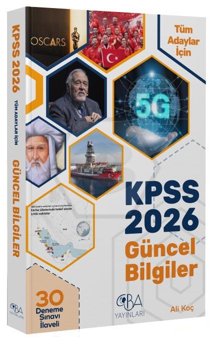 2026 KPSS Güncel Bilgiler Konu Anlatımı (30 Deneme İlaveli)
