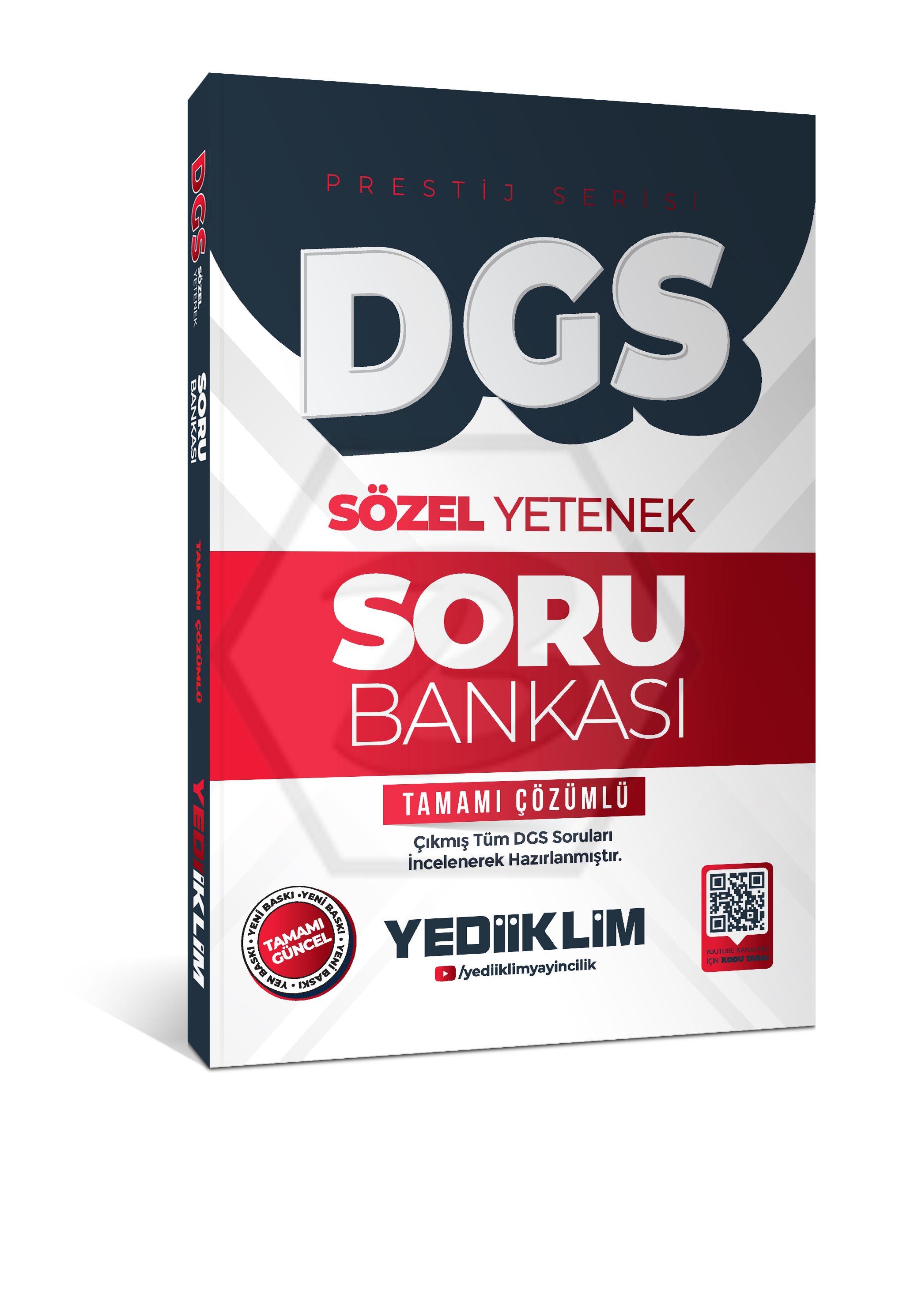 2026 DGS Prestij Serisi Sözel Yetenek Tamamı Çözümlü Soru Bankası