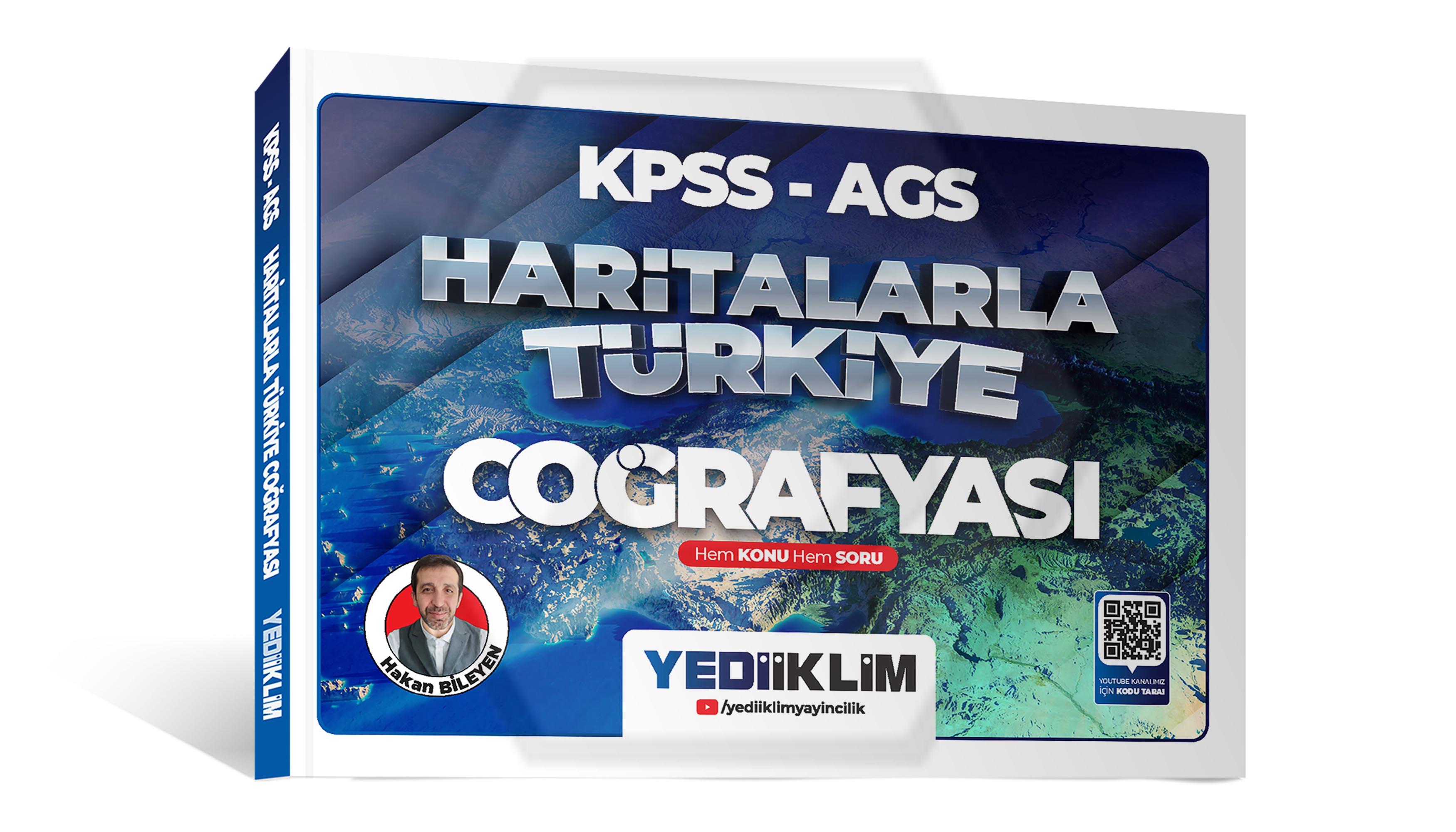 2026 KPSS AGS Haritalarla Türkiye Coğrafyası Hem Konu Hem Soru