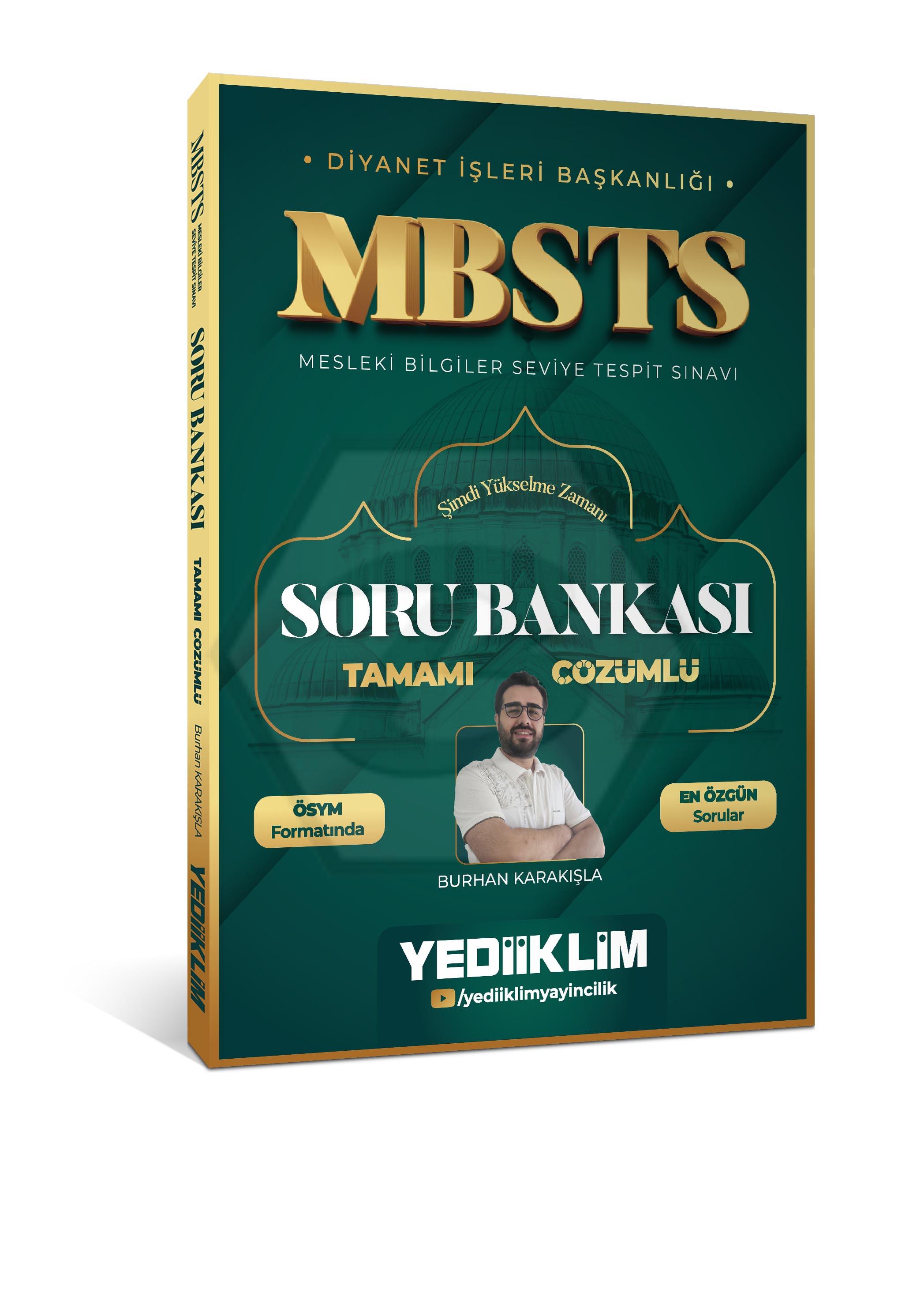 Diyanet İşleri Başkanlığı MBSTS Tamamı Çözümlü Soru Bankası