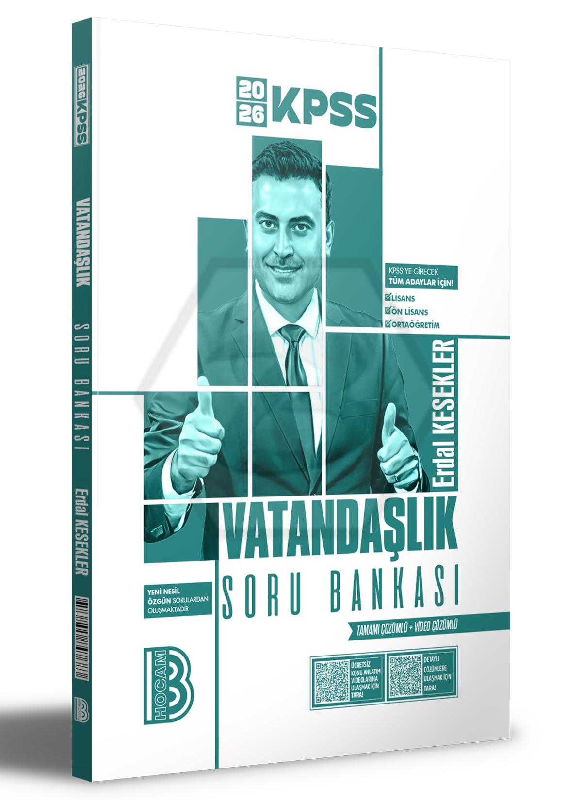 2026 KPSS Vatandaşlık Tamamı Video Çözümlü Soru Bankası