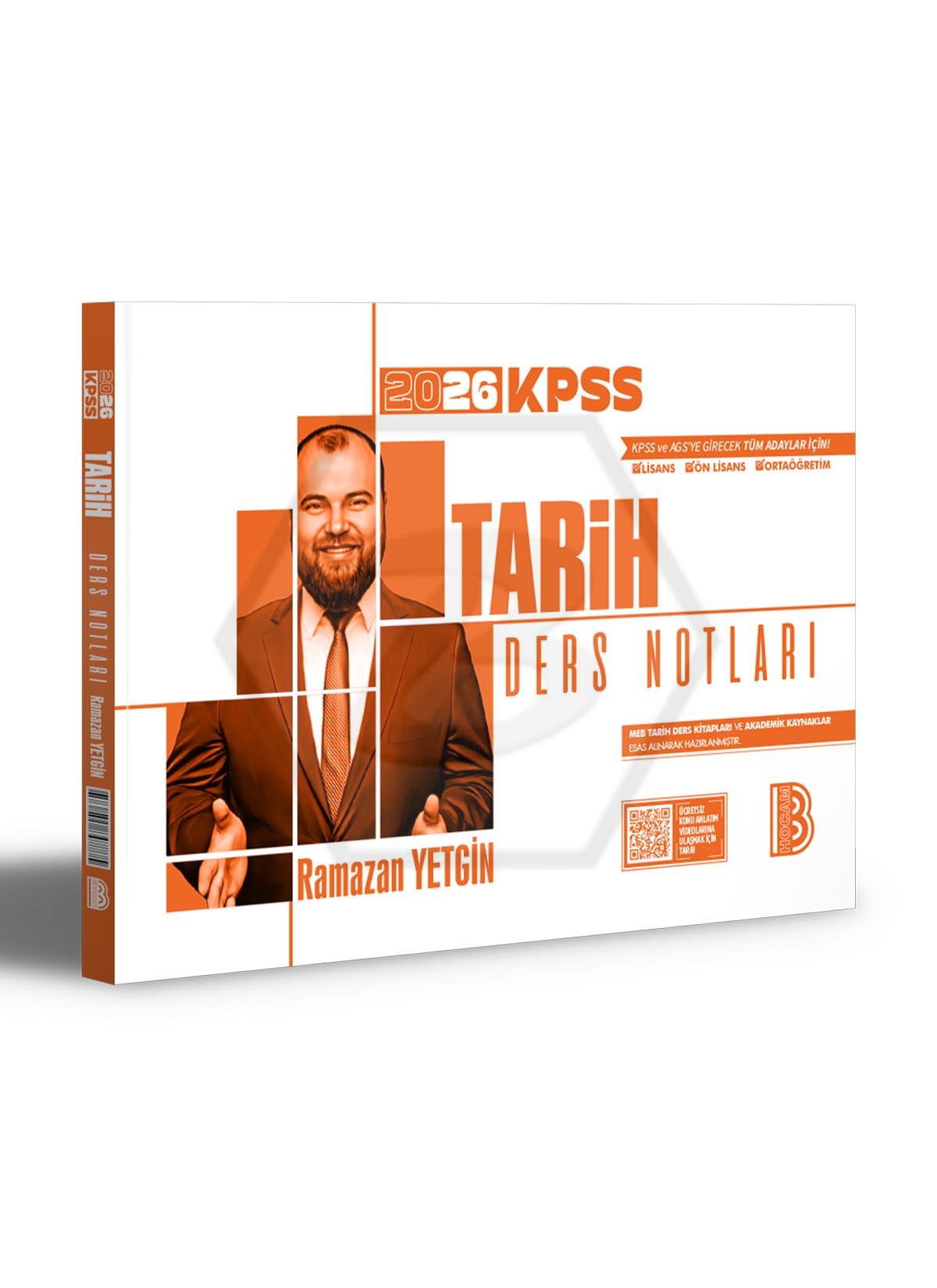 2026 KPSS Tarih Ders Notları