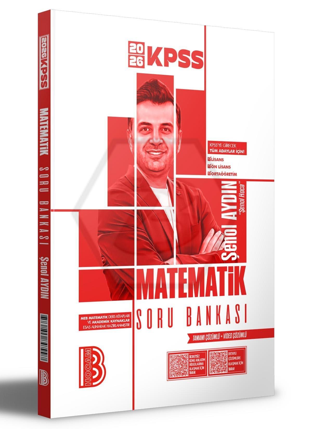 2026 KPSS Matematik Tamamı Video Çözümlü Soru Bankası