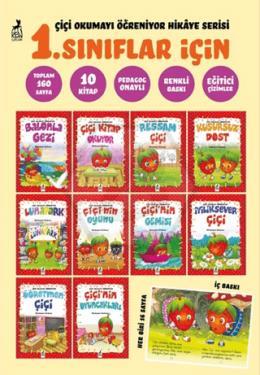 Çiçi Okumayı Öğreniyor Hikaye Serisi 1.Sınıflar İçin (10 Kitap)