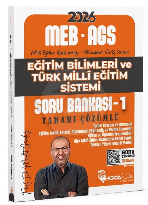 2026 MEB-AGS Eğitim Bilimleri ve Türk Milli Eğitim Sistemi Soru Bankası - 1 Çözümlü