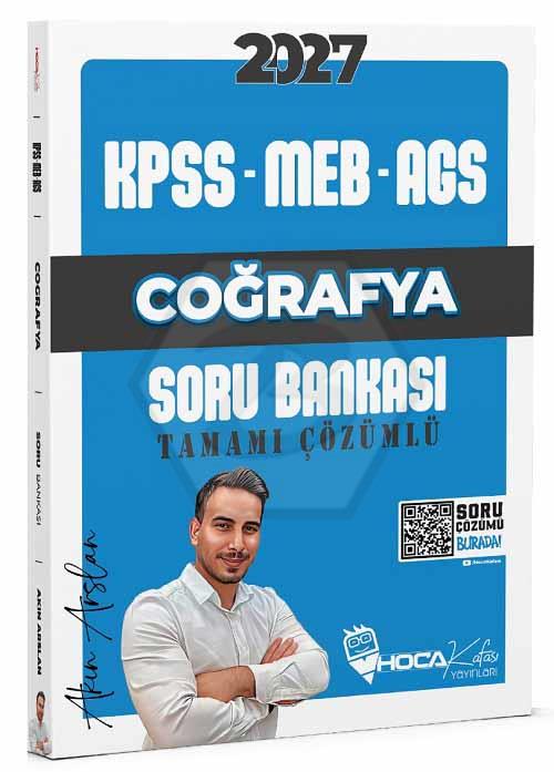 2027 KPSS MEB-AGS Coğrafya Soru Bankası Çözümlü