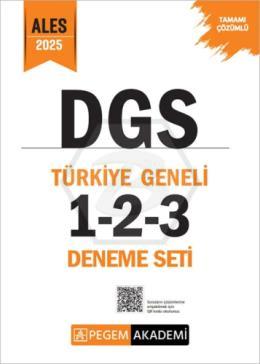 2025 Dgs Tamamı Çözümlü Türkiye Geneli 1-2-3 (3 lü Deneme Seti)