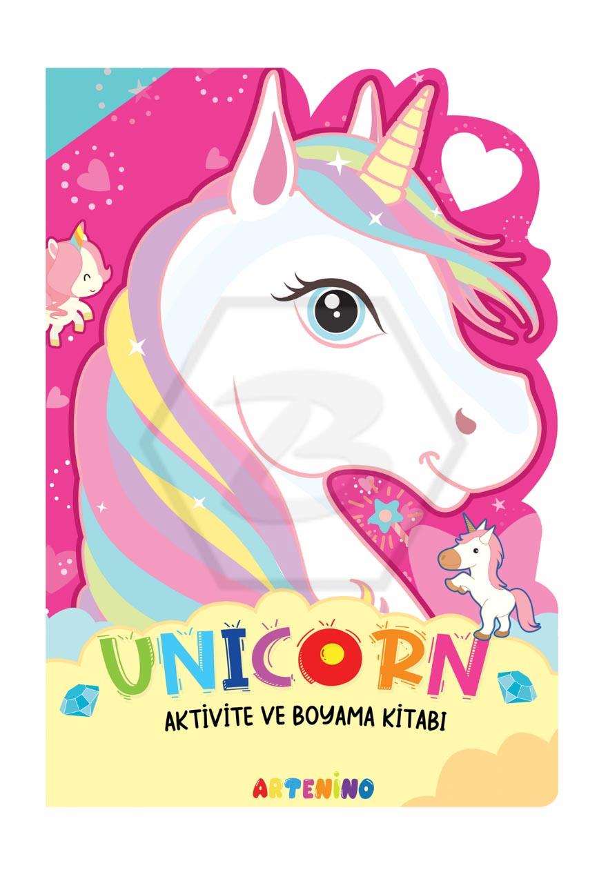 Unicorn / Aktivite ve Boyama Kitabı Serisi