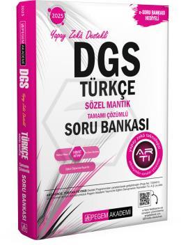 2025 DGS Türkçe Sözel Mantık Tamamı Çözümlü Soru Bankası