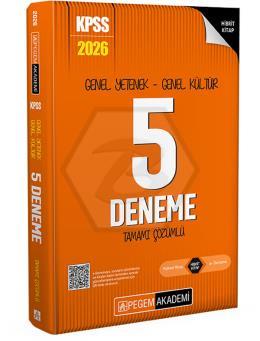 2026 KPSS Genel Yetenek Genel Kültür Tamamı Çözümlü 5 Deneme