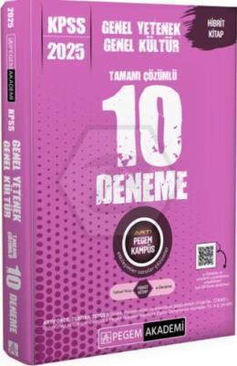 2025 KPSS Genel Yetenek Genel Kültür Tamamı Çözümlü 10 Deneme