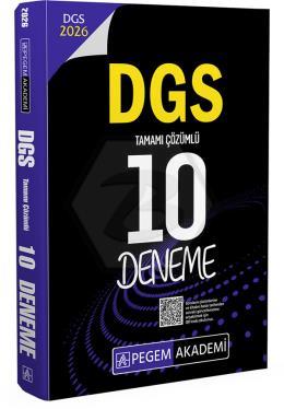 2026 DGS Tamamı Çözümlü 10 Deneme 