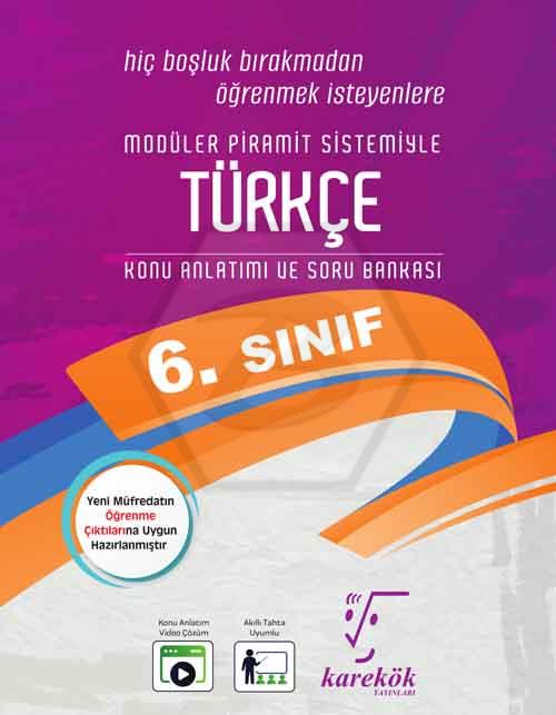  6.Sınıf Türkçe MPS (Modüler Piramit Sistemi