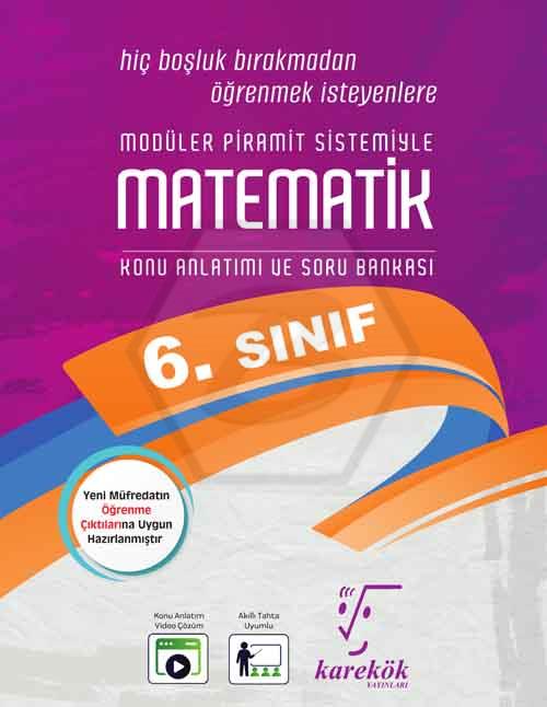  6.Sınıf Matematik MPS (Modüler Piramit Sistemi)