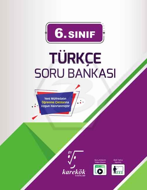  6.Sınıf Türkçe Soru Bankası