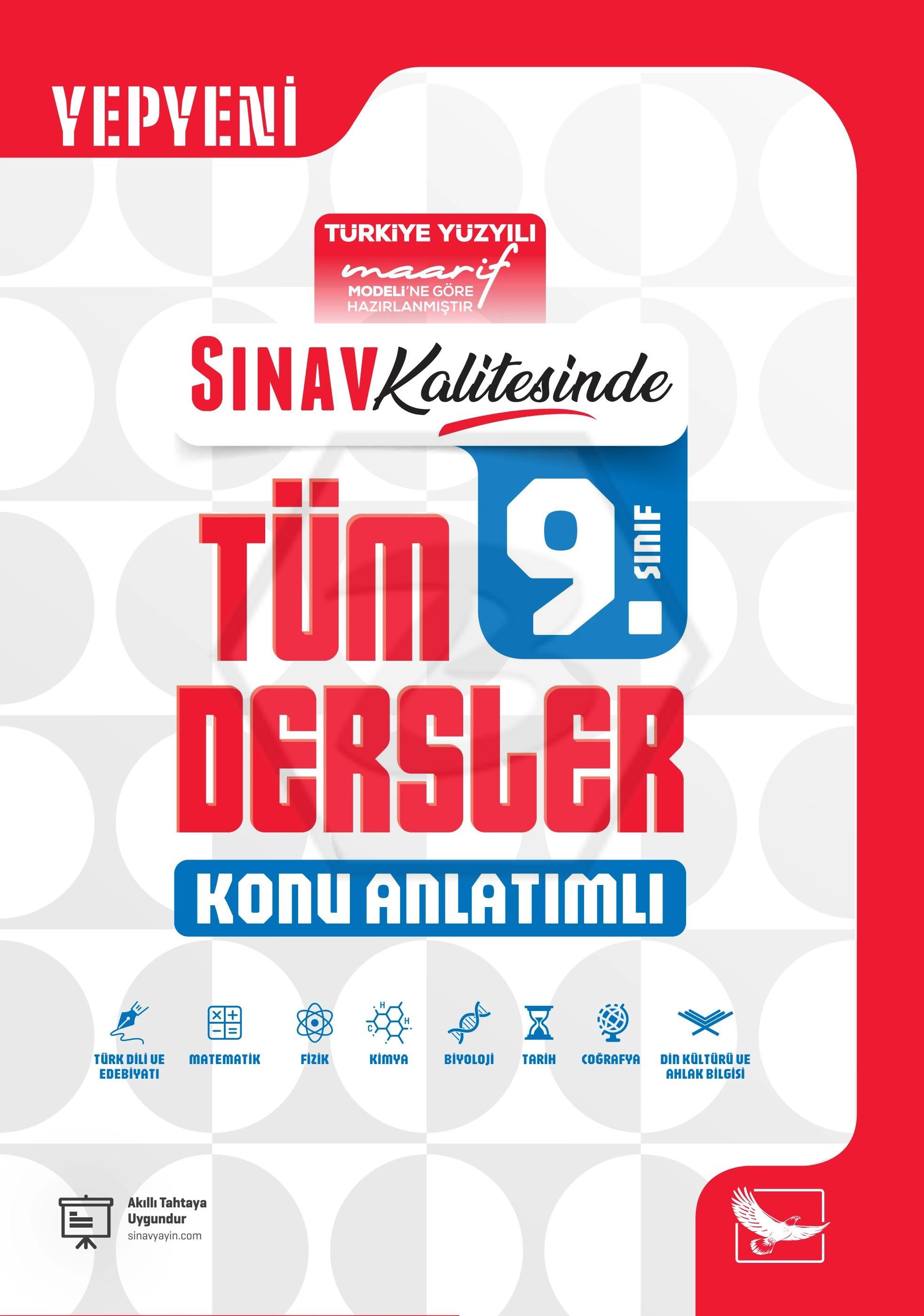 9.Sınıf Tüm Dersler Konu Anlatımlı