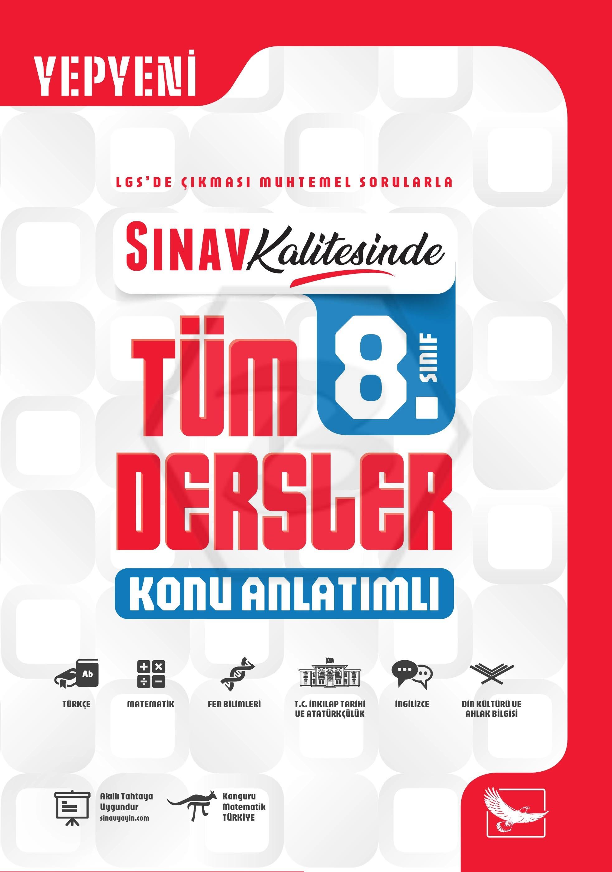8.Sınıf LGS Tüm Dersler Konu Anlatımlı