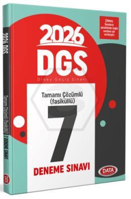 2026 DGS Tamamı Çözümlü 7 Deneme Sınavı