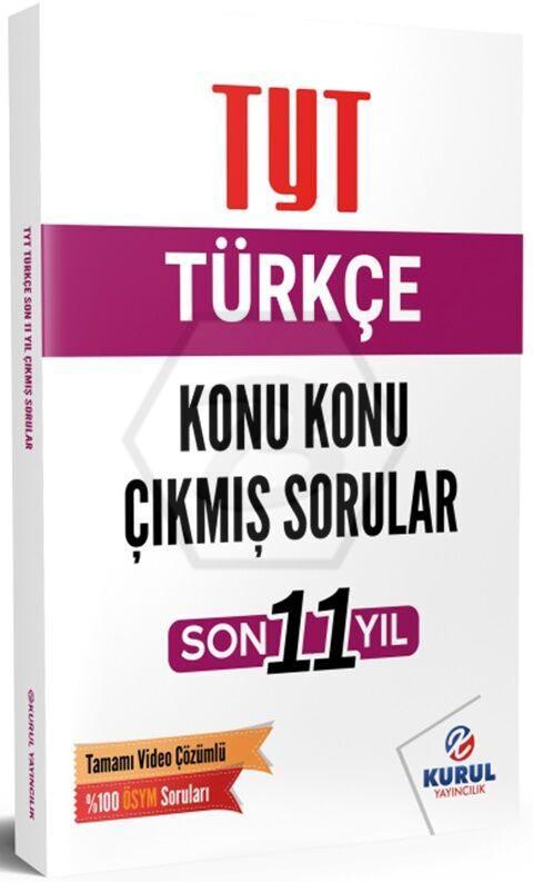 TYT Türkçe Son 11 Yıl Konu Konu Çıkmış Sorular Ve Video Çözümleri