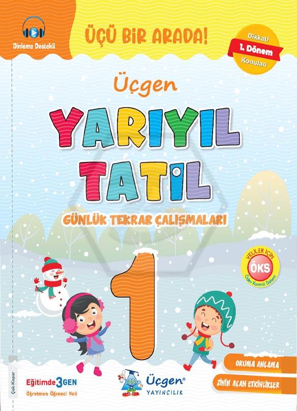 1. Sınıf YARIYIL TATİL  Günlük Tekrar Çalışmaları - 2024/2025