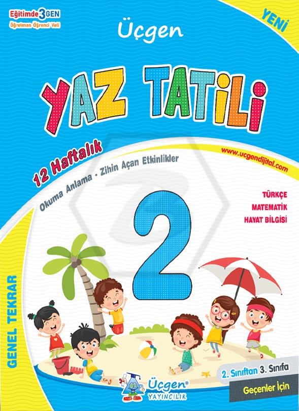 2. Sınıf YAZ TATİLİ 12 Haftalık Tekrar Çalışmaları - YENİ - 2026