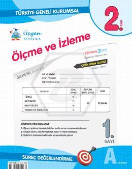2. Sınıf Kurumsal Ölçme ve İzleme 1. Sayı Deneme - 2025