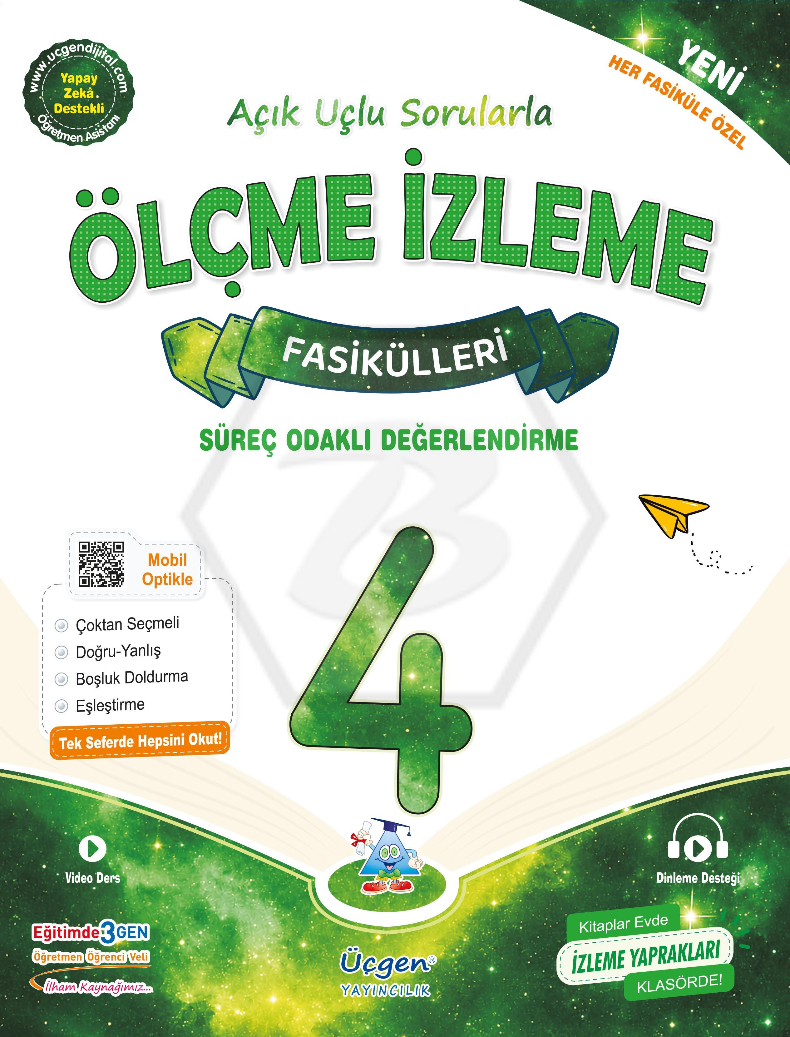 4. Sınıf Açık Uçlu Sorularla - ÖLÇME ve İZLEME Fasikülleri