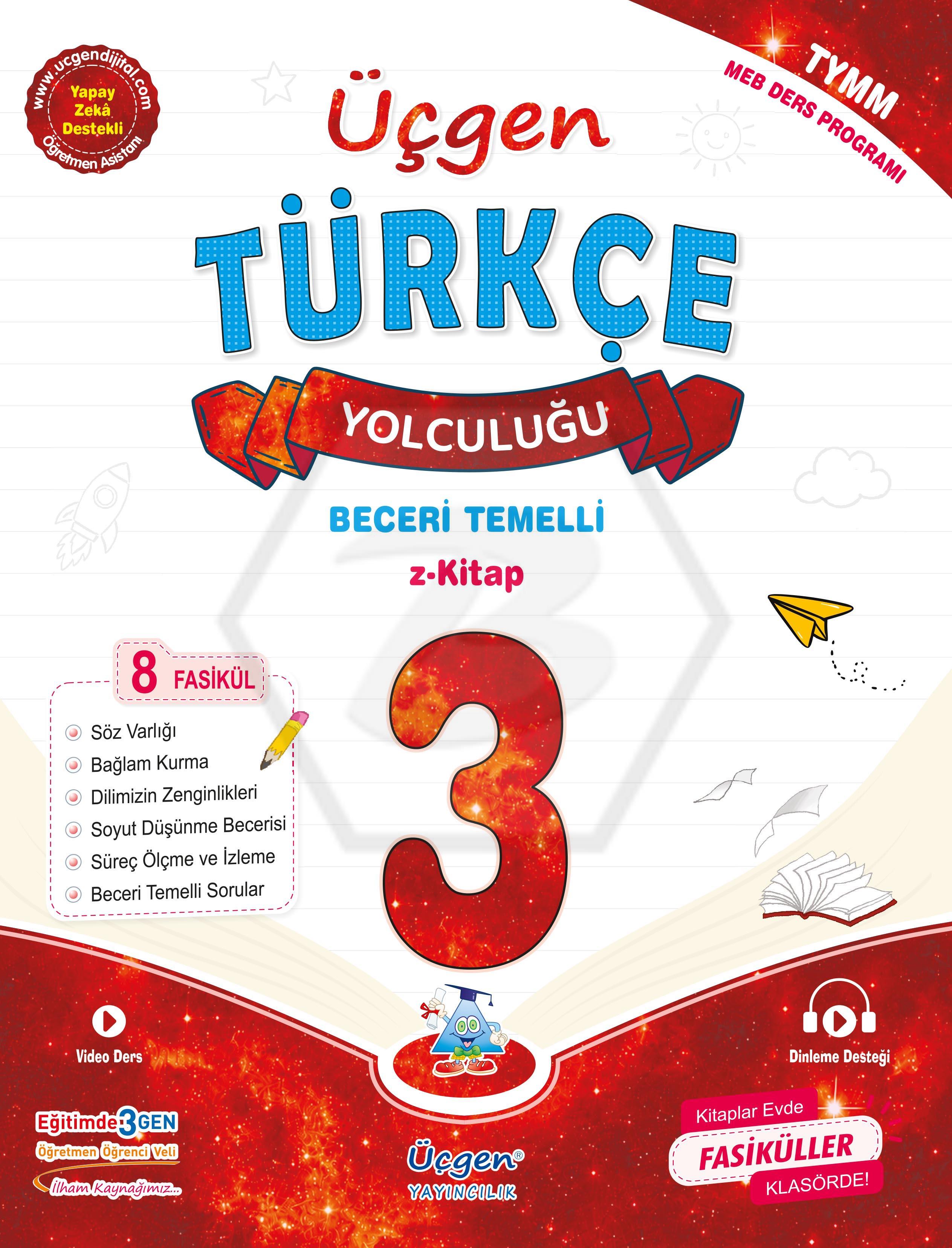 3. Sınıf Beceri Temelli - TÜRKÇE Fasikülleri