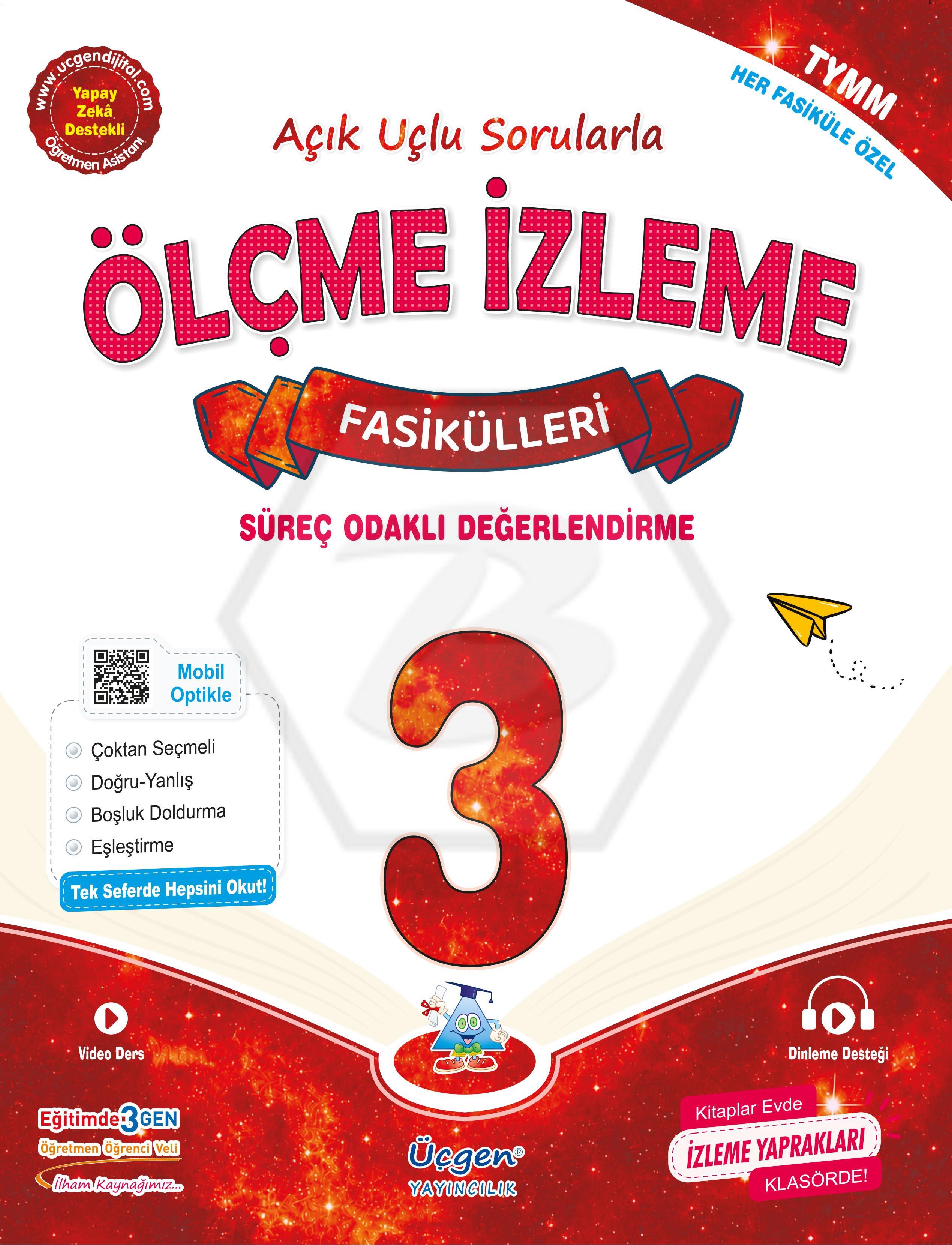 3. Sınıf Açık Uçlu Sorularla - ÖLÇME ve İZLEME Fasikülleri