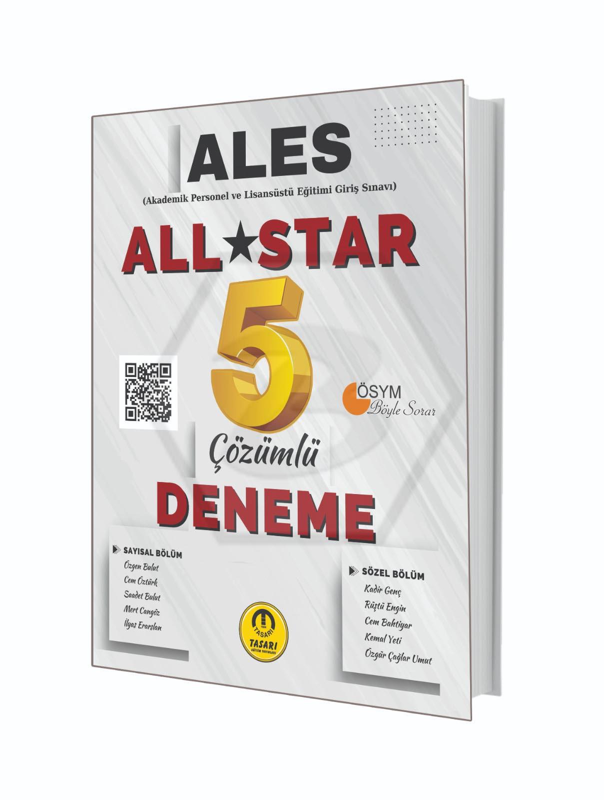 ALES All Star 5 Çözümlü Deneme