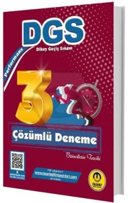 2025 DGS Performans Çözümlü 3 Deneme