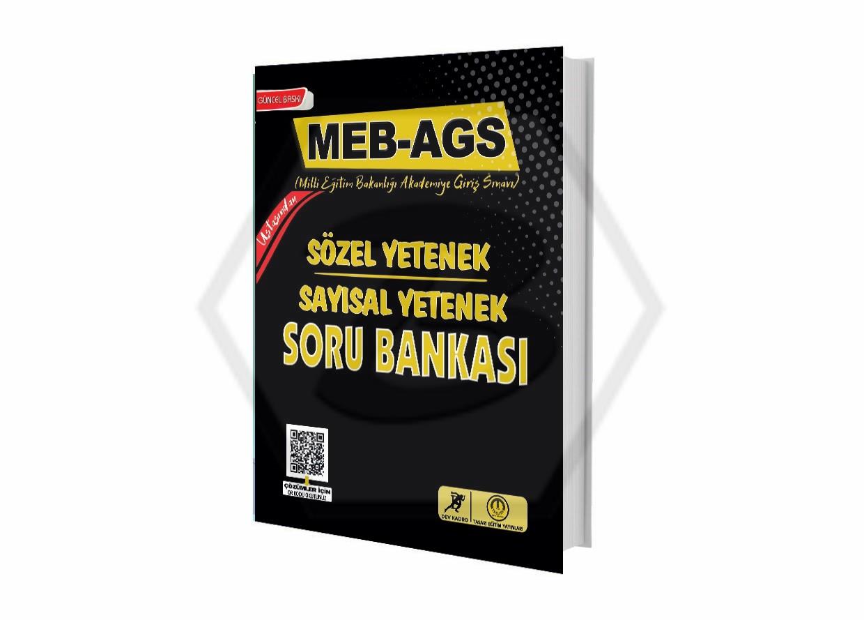 MEB-AGS Sözel -Sayısal Yetenek Soru Bankası