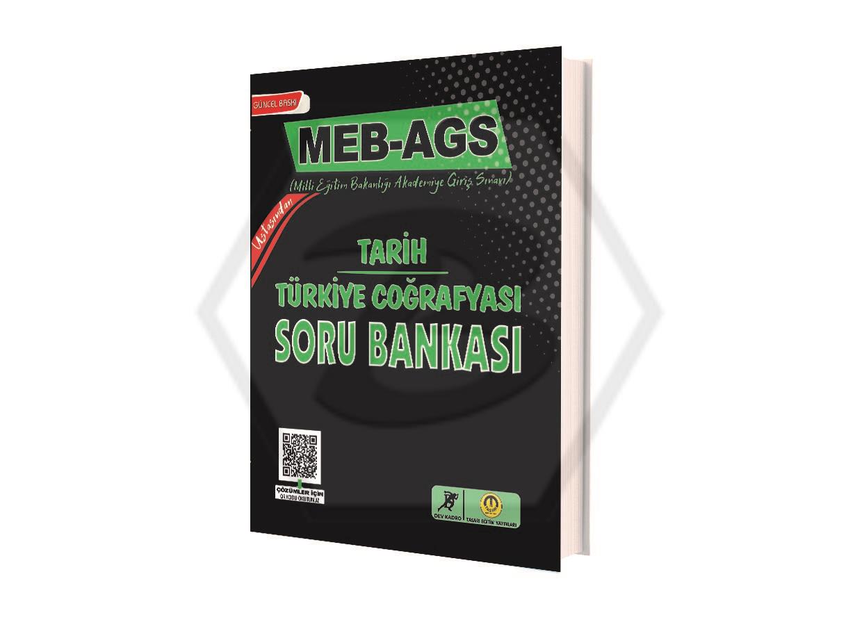 MEB-AGS Tarih-Türkiye Coğrafyası Soru Bankası