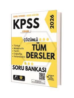 KPSS LİSANS Tüm Dersler Çözümlü Soru Bankası