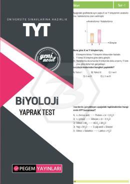 TYT Biyoloji Yaprak Test