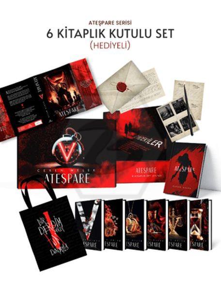 Ateşpare Serisi 6 Kitaplık Hediyeli Set